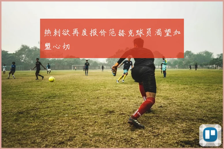 热刺欲再度报价范赫克球员渴望加盟心切